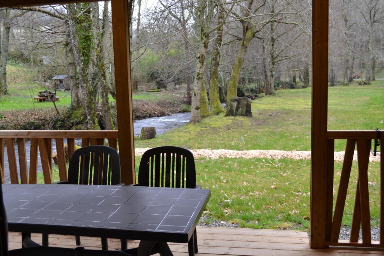 Chalets Au Bord De L'Eau Caudebronde Dış mekan fotoğraf